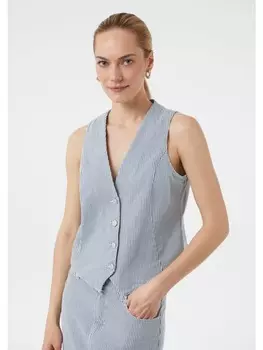 Утепленный жилет comma CI, синий