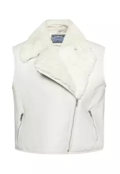 Утепленный жилет DreiMaster Leder, белый