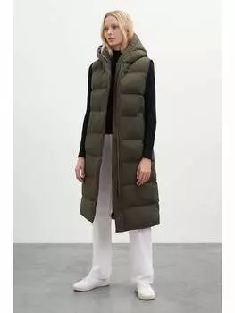 Утепленный жилет Ecoalf, хаки