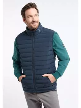 Утепленный жилет ELBSAND, темно-синий