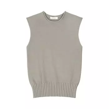 Утепленный жилет Entire Studios Burns Knit Vest 'Middle Grey', серый