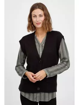 Утепленный жилет Fransa, черный