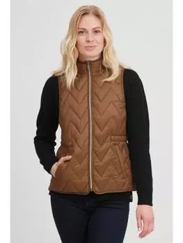 Утепленный жилет Fransa, коричневый