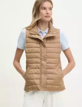 Утепленный жилет Gant, бежевый