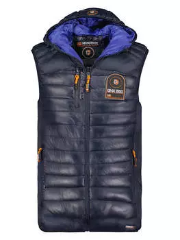 Утепленный жилет Geographical Norway, темно-синий