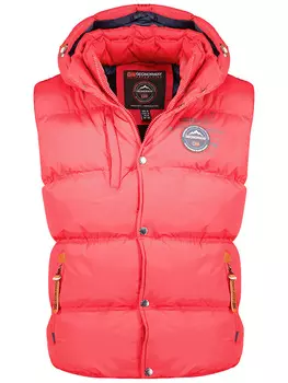 Утепленный жилет Geographical Norway Vilano, красный