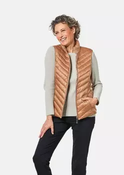 Утепленный жилет GOLDNER, цвет milchkaffee