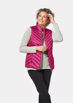 Утепленный жилет GOLDNER, цвет sangria