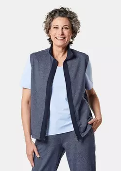 Утепленный жилет GOLDNER Freizeit, цвет jeansblau/marine