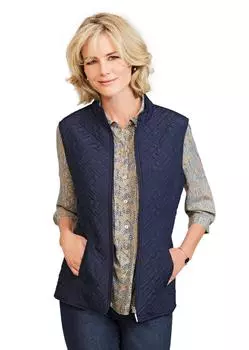 Утепленный жилет GOLDNER, морской