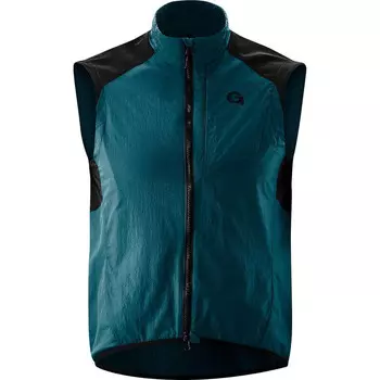 Утепленный жилет Gonso, синий/черный