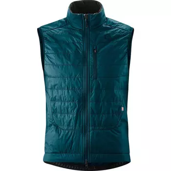 Утепленный жилет Gonso, синий/черный