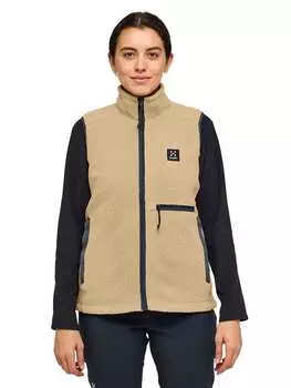 Утепленный жилет Haglfs, бежевый
