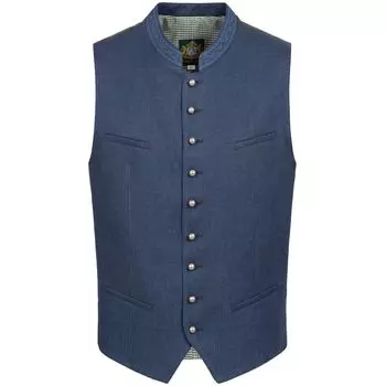 Утепленный жилет Hammerschmid Trachten, синий