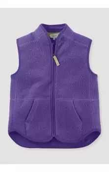Утепленный жилет Hessnatur, фиолетовый