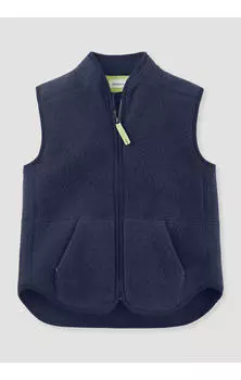 Утепленный жилет Hessnatur, темно синий
