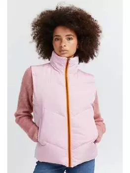 Утепленный жилет ICHI, розовый