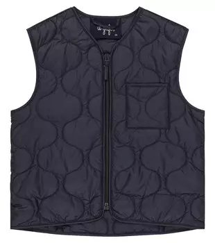 Утепленный жилет Il Gufo, синий