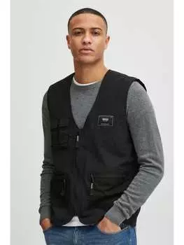 Утепленный жилет INDICODE, черный