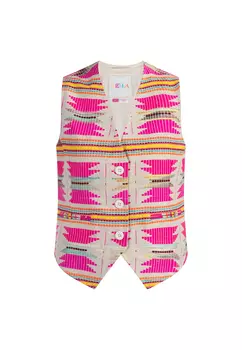 Утепленный жилет IZIA Gewebte, розовый