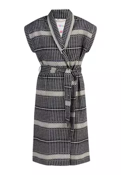 Утепленный жилет IZIA Lange, цвет Dunkelmarine Wollweiss