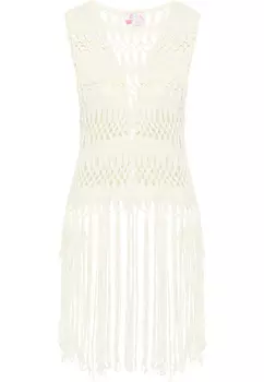 Утепленный жилет IZIA Strick, белый