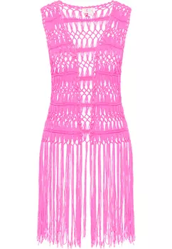 Утепленный жилет IZIA Strick, розовый