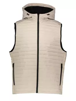 Утепленный жилет Jack & Jones, бежевый