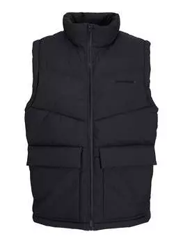 Утепленный жилет Jack & Jones, черный