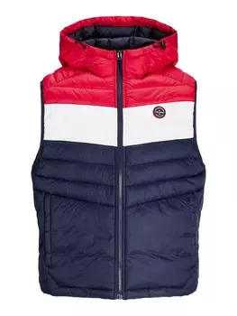 Утепленный жилет Jack & Jones JJESPRINT BODYWARMER HOOD, синий