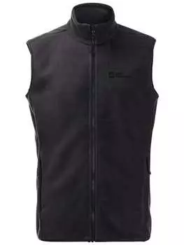 Утепленный жилет Jack Wolfskin, черный