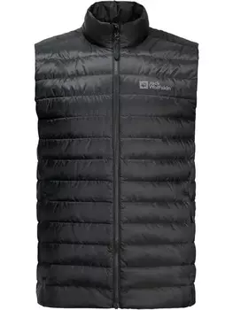 Утепленный жилет Jack Wolfskin, черный
