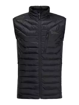 Утепленный жилет JACK WOLFSKIN Sports Vest ROUTEBURN PRO, черный