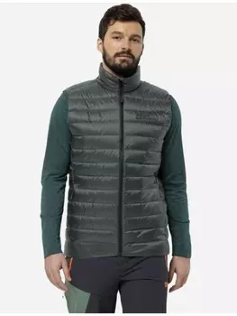 Утепленный жилет Jack Wolfskin, зеленый
