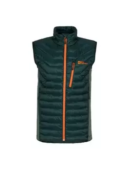 Утепленный жилет Jack Wolfskin, зеленый