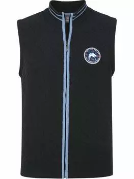 Утепленный жилет Jan Vanderstorm, темно-синий