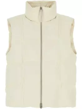 Утепленный жилет Jil Sander, нейтральный