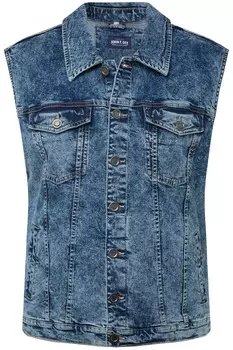 Утепленный жилет John F. Gee, цвет blue stone