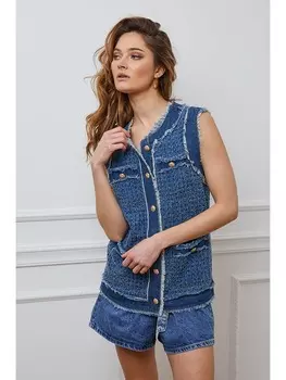 Утепленный жилет Josfine, синий