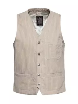 Утепленный жилет King Kerosin, бежевый