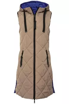 Утепленный жилет LAURASN, серо коричневый