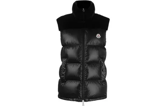 Утепленный жилет Lempa с пуховым наполнителем Moncler, черный