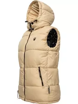 Утепленный жилет Marikoo Eisflckchen, бежевый