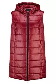 Утепленный жилет MIAMODA, бордо