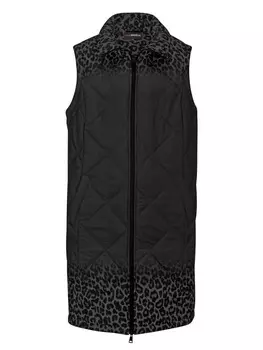 Утепленный жилет MIAMODA, черный