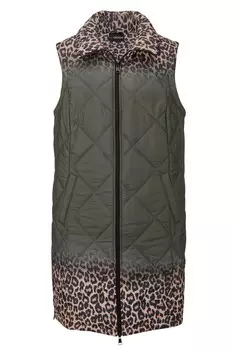 Утепленный жилет MIAMODA, хаки