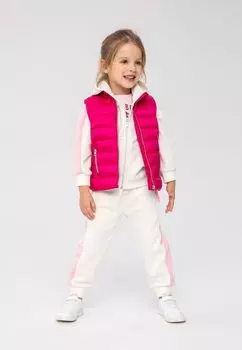 Утепленный жилет Minoti Funktions 14coat 16, розовый