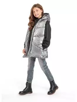 Утепленный жилет Minoti, серебряный