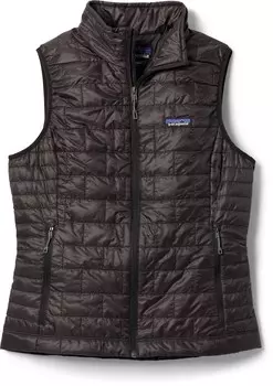 Утепленный жилет Nano Puff - женский Patagonia, черный