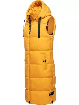 Утепленный жилет Navahoo Schnuffelchen, цвет Amber Yellow